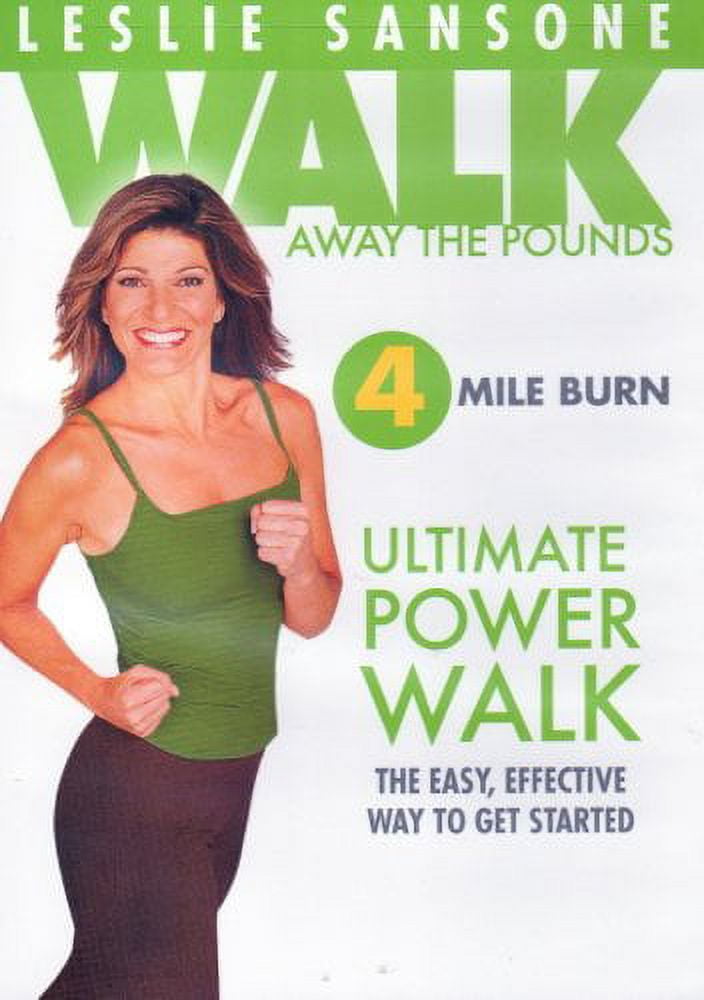 Leslie Sansone Walk Away the Pounds 4 Mile Burn Ultimate Power Walk DVD NEW Walmart