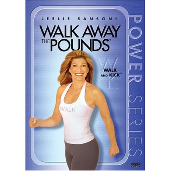 Leslie Sansone Walk Away the Pounds - Walk and Kick (DVD, 2004) NEW