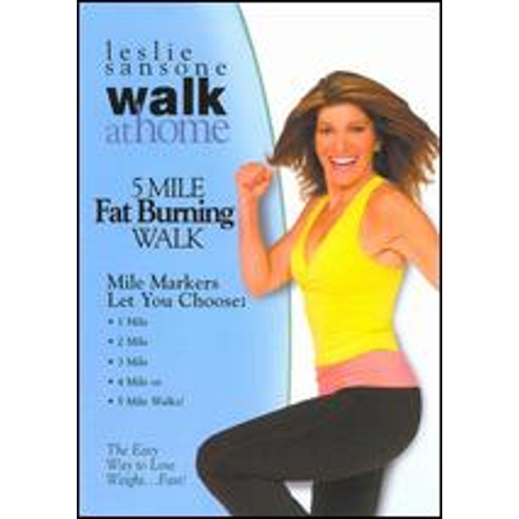 Pre-Owned Leslie Sansone: Walk at Home - 5 Mile Fat Burning Walk (DVD 0013131556292)
