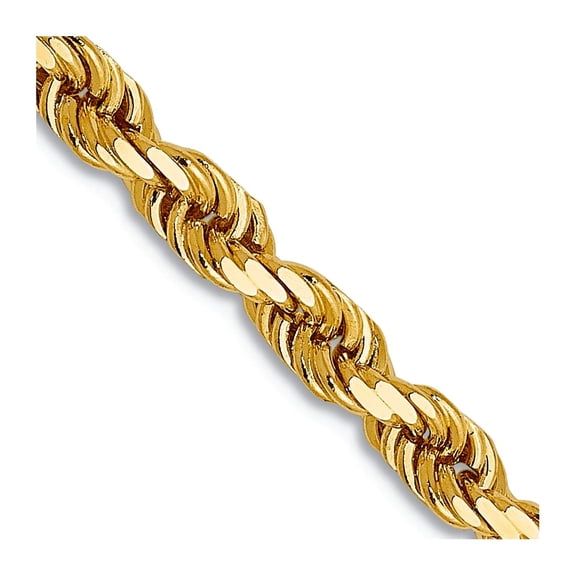 Leslie's 10K 3mm Diamond-Cut Rope Chain