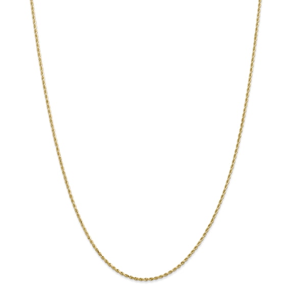 Leslie's 14K 1.5mm Diamond-Cut Rope Chain