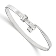 thumbnail image 1 of Leslie's 925 Sterling Silver Polished Bangle; 7 inch; for Adults and Teens; for Women and Men, 1 of 2