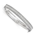 thumbnail image 1 of Leslie's 925 Sterling Silver Polished Glimmer Infused Chain Bracelet; for Adults and Teens; for Women and Men, 1 of 2