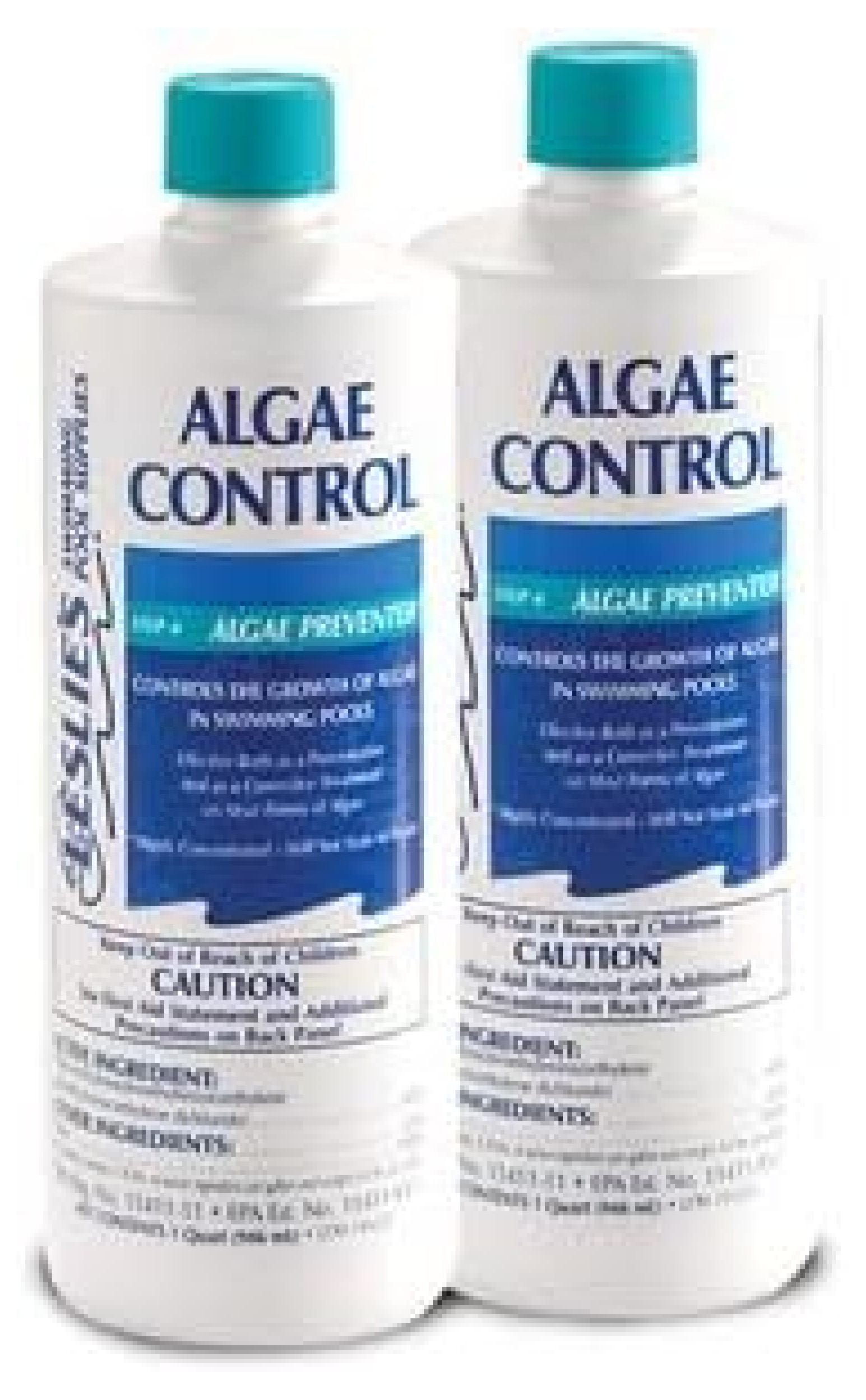 Leslie's Algae Control Preventer for Pools 1 Quart [2 Bottles]