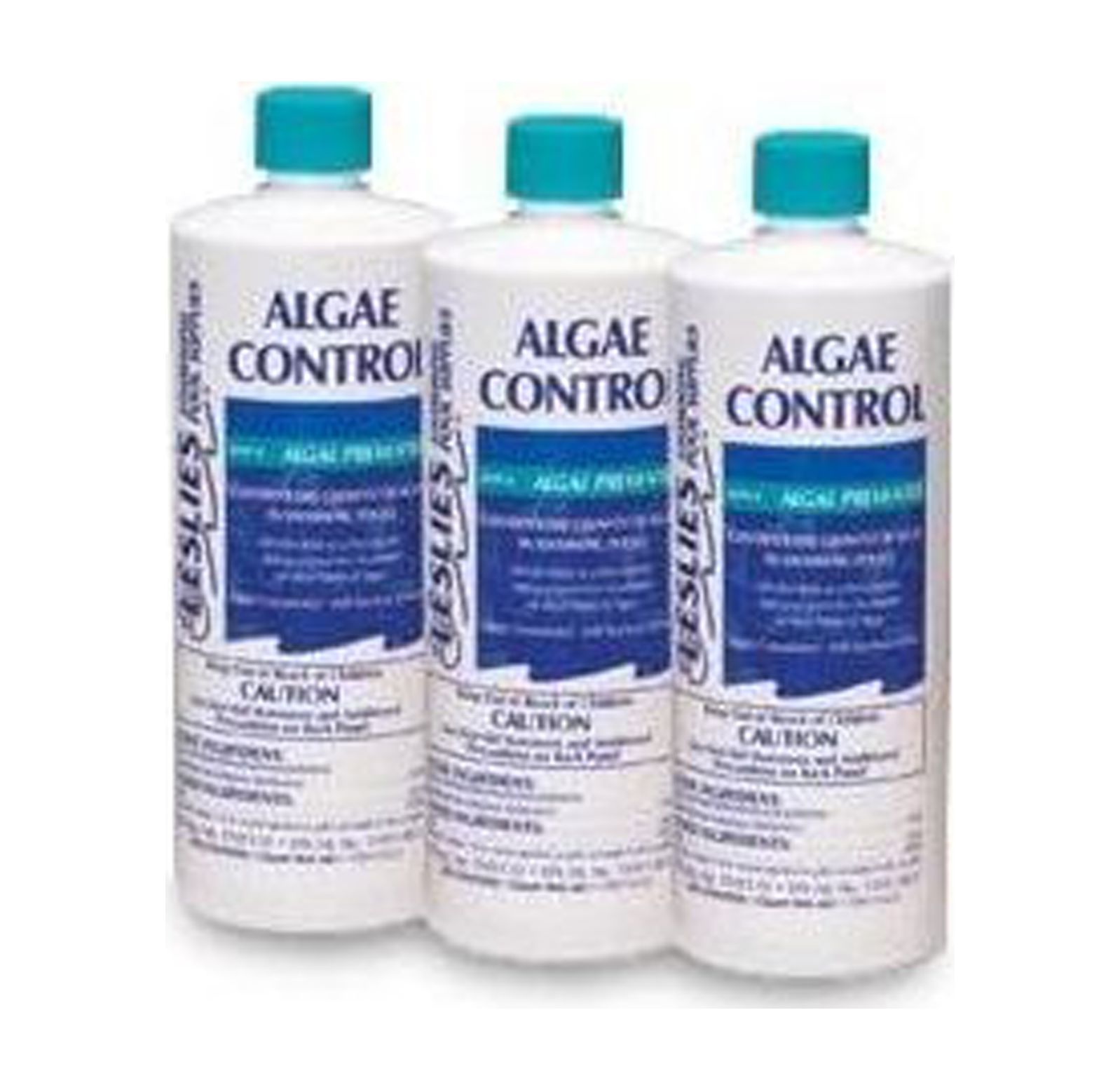 Leslie's Algae Control Preventer for Pools 1 Quart [3 Bottles]