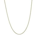thumbnail image 1 of Leslie's Real 10kt Yellow Gold 1mm Box Chain; 18 inch; Lobster Clasp; for Adults and Teens; for Women and Men, 1 of 5