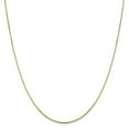 thumbnail image 1 of Leslie's Real 10kt Yellow Gold .95mm Sparkle Octagonal Box Chain; 16 inch; Lobster Clasp; for Adults and Teens; for Women and Men, 1 of 5
