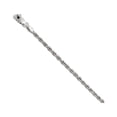thumbnail image 1 of Leslie's Real 14kt White Gold 2.5mm Diamond-Cut Rope Chain; 30 inch; Lobster Clasp; for Adults and Teens; for Women and Men, 1 of 5