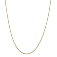thumbnail image 1 of Leslie's Real 14kt Yellow Gold .8mm Diamond Cut Quadra Wheat Chain; 18 inch; for Adults and Teens; for Women and Men, 1 of 5