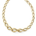thumbnail image 1 of Leslie's Real 14kt Yellow Gold Polished Fancy Link Necklace; 17.5 inch; Lobster (Fancy) Clasp; for Adults and Teens; for Women and Men, 1 of 1