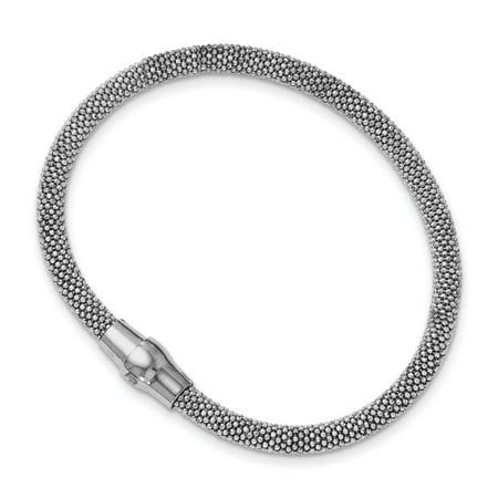 Leslie's Sterling Silver Magnetic Bracelet FB51