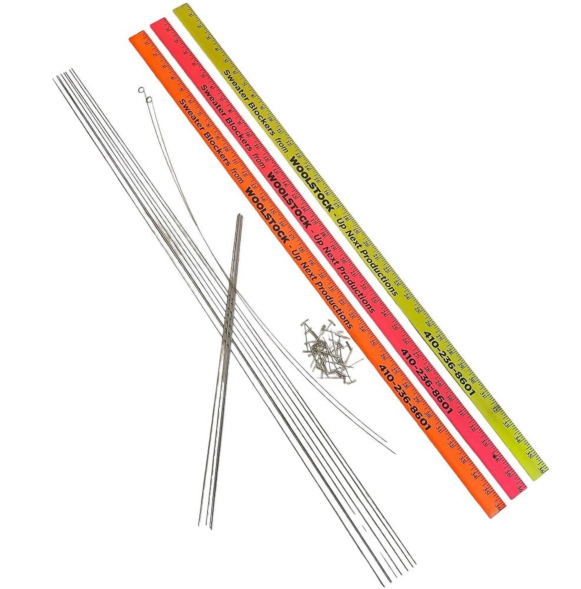 Leslye Blocking Wires Kit Original Knitting & Crocheting Blockers