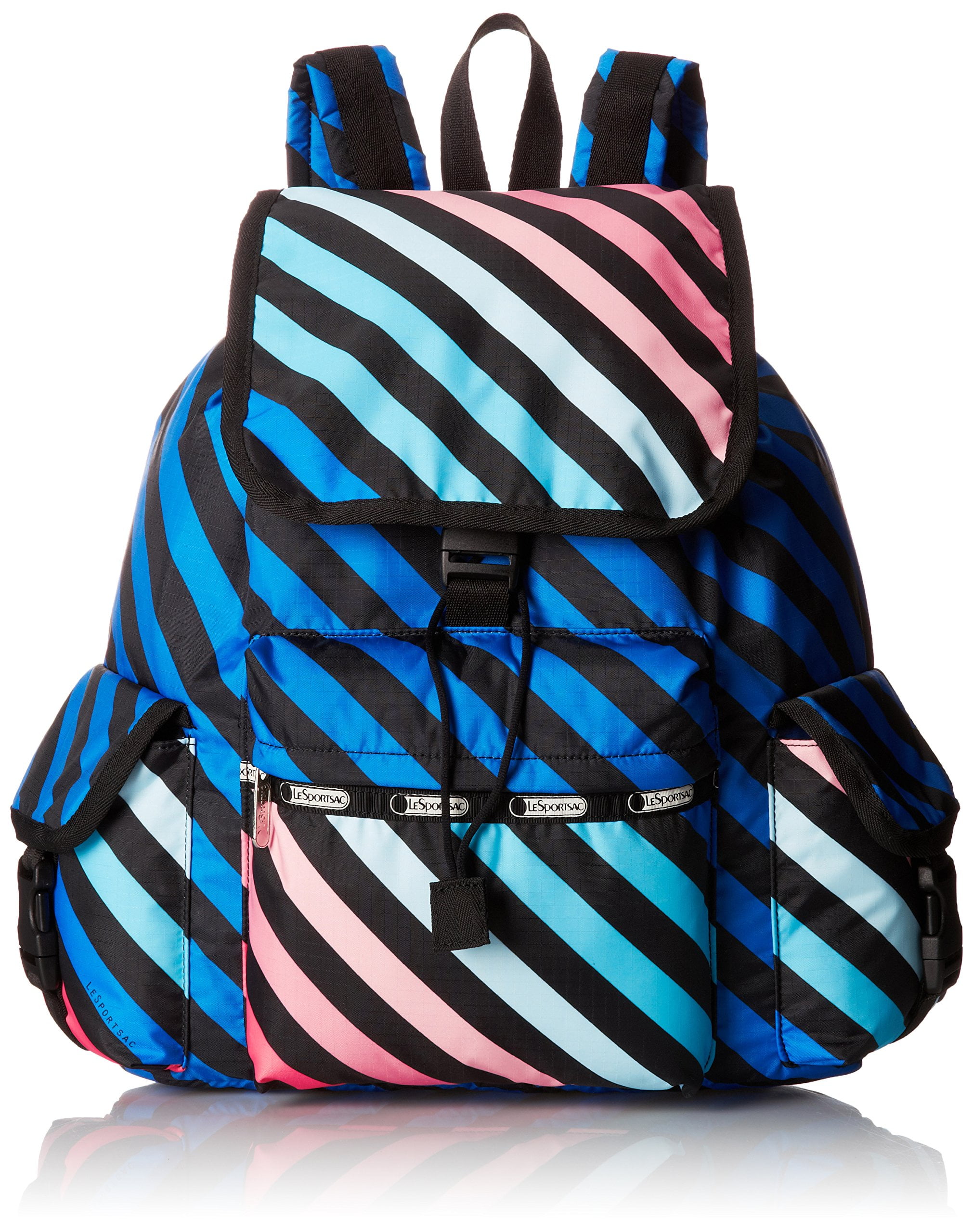 〈LeSportsac×Arpege story〉SMALL VOYAGER Solid Black Small Voyager Backpack | LeSportsac