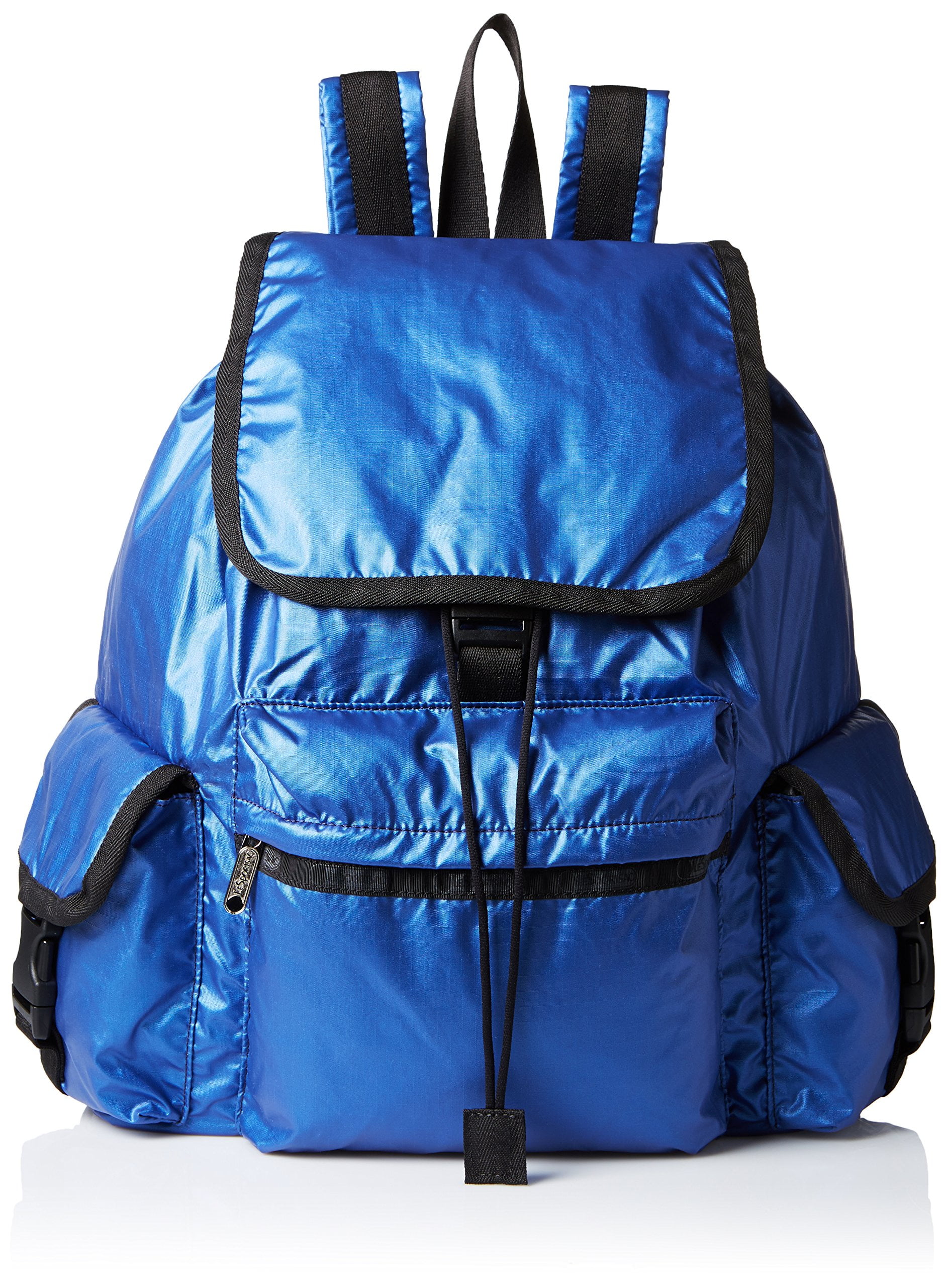 ⭐︎美品⭐︎LESPORTSAC CARRIER BACKPACK Dark Blue Essential Carryall Backpack | LeSportsac