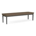 thumbnail image 1 of Lesro Lenox Steel Polyurethane 3-Seat Waiting Room Guest Bench in Charcoal/Castillo Quarry Brown, 1 of 5