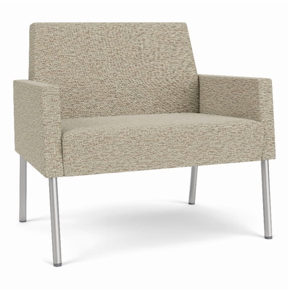 Lesro Mystic Lounge Reception Bariatric Chair in Beige