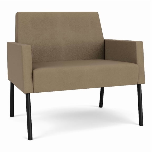 Lesro Mystic Lounge Reception Bariatric Chair in Brown