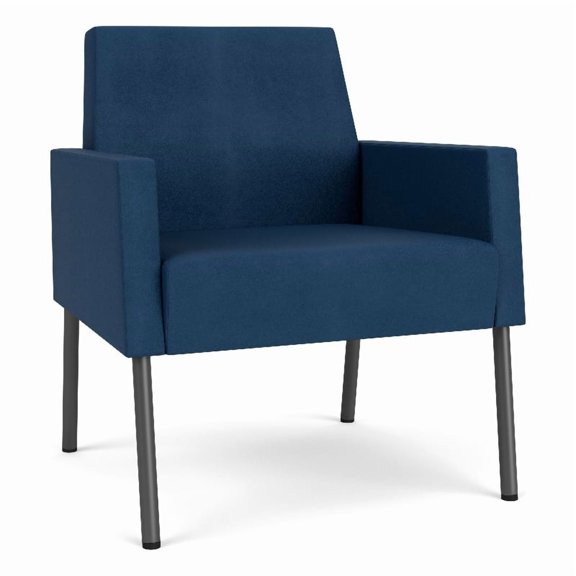 Lesro Mystic Lounge Reception Guest Chair in Blue