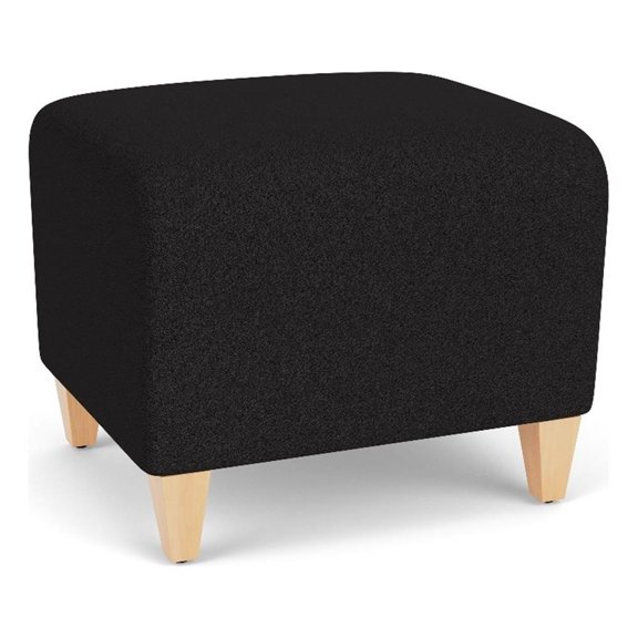 Lesro Ravenna Lounge Reception Ottoman in Black