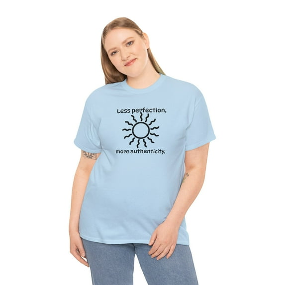 Less Perfection Sun Unisex Heavy Cotton Tee