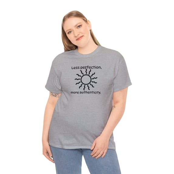 Less Perfection Sun Unisex Heavy Cotton Tee