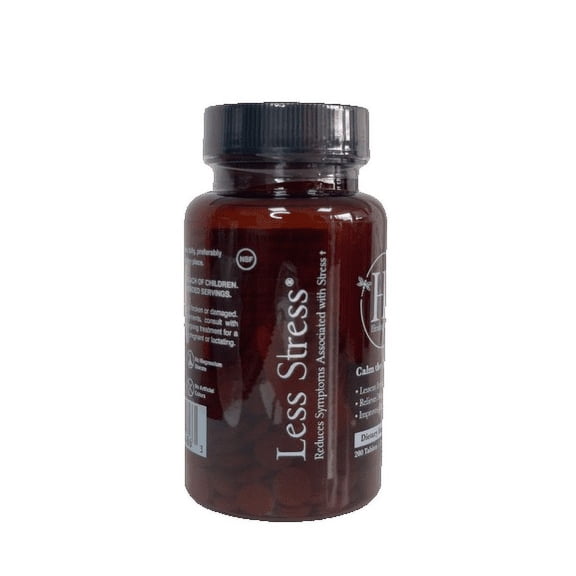 Less Stress 50 Herbal Tablets Adaptogenic Irritability Reduction