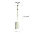 thumbnail image 1 of Less Than 1 Dollar Items Soft Touch Kitchen Glassware Multi-Purpose Sponge Puff Dish Brush 11.5" with Clear and Comfortable Ergonomic Handle (1 pack), 1 of 7