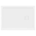 thumbnail image 1 of LessCare 48 x 34 Right Double Threshold Shower Pan Base Wall Corner Right Drain, 1 of 4