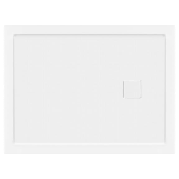 LessCare 48 x 36 Left Double Threshold Shower Pan Base Wall Corner Right Drain