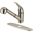 thumbnail image 1 of LessCare  LK3B Brushed Nickel Finish Kitchen Faucet, 1 of 1