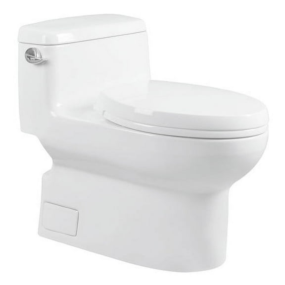 LessCare Modern 1.28 GPF Elongated One-Piece Toilet