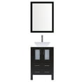 thumbnail image 1 of LessCare Modern 24'' Single Bathroom Vanity Set with Mirror, 1 of 3