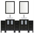 thumbnail image 1 of LessCare Modern 84'' Double Bathroom Vanity Set with Mirror, 1 of 2
