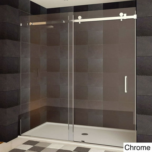 LessCare ULTRA-B Semi-frameless Sliding Shower Doors