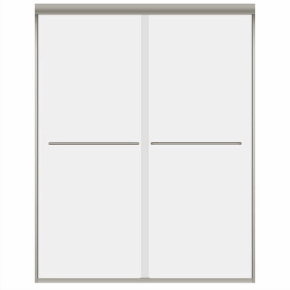 LessCare Ultra-A 30.75'' x 76'' Bypass Sliding Shower Door
