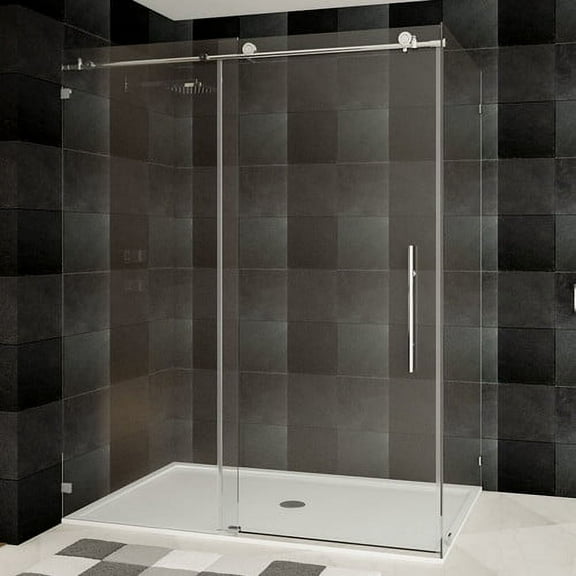 LessCare Ultra-C 48'' x 76'' Single Sliding Shower Door