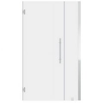 LessCare Ultra-E 53'' x 72'' Swing-Out Frameless Shower Door