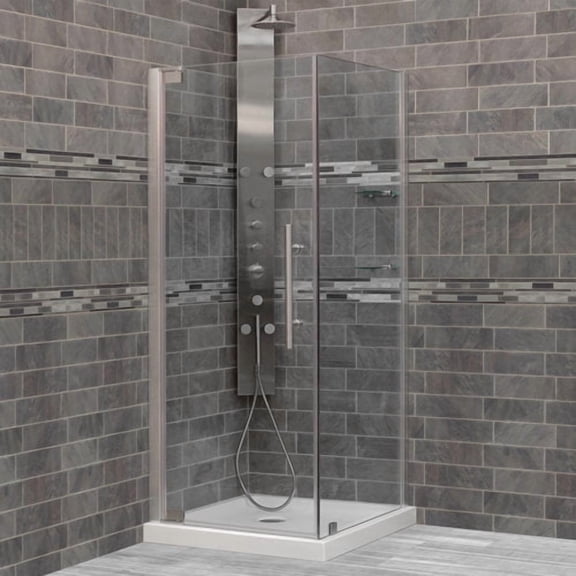 LessCare Ultra-G 30'' x 72'' Pivot Shower Door