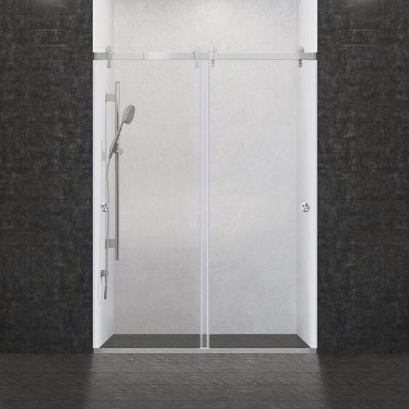 LessCare Ultra-H Bypass Frameless Shower Door