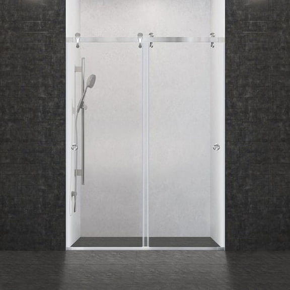LessCare Ultra-H Bypass Frameless Shower Door
