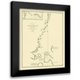 thumbnail image 1 of Lesseps 15x18 Black Modern Framed Museum Art Print Titled - Asia Kurile Islands Russia - Lesseps 1788, 1 of 5
