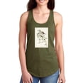thumbnail image 1 of Lesser Red Poll Racerback Tank Women -John James Audubon Designs, Female Small, 1 of 4