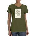 thumbnail image 1 of Lesser Red Poll T-Shirt Women -John James Audubon Designs, Female Large, 1 of 4