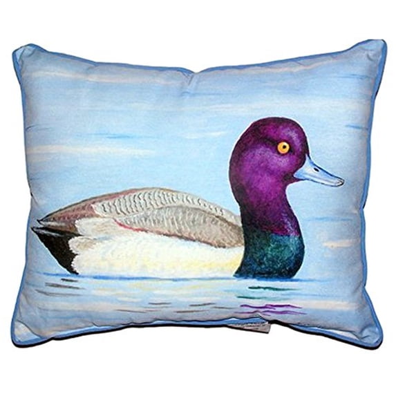 Lesser Scaup Large Indoor/Outdoor Pillow 16x20