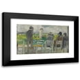 thumbnail image 1 of Lesser Ury 18x12 Black Modern Framed Museum Art Print Titled - At the Races, 1 of 5