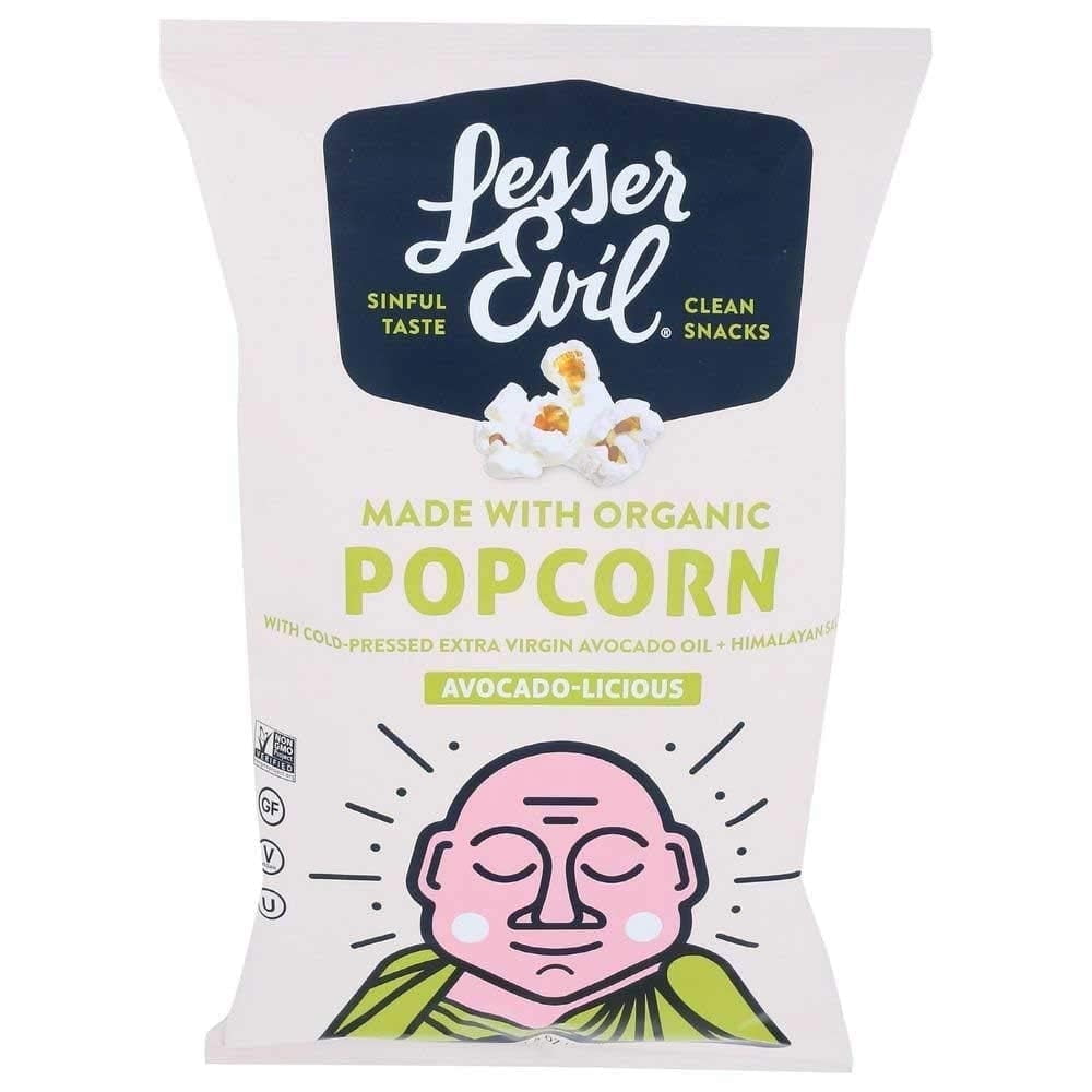 LesserEvil Buddha Bowl Popcorn Avocado-Licious 4.6 oz Pack of 2