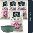 thumbnail image 1 of LesserEvil Organic Popcorn, Himalayan Pink, 4.6 oz-4pk, With Olive Green Bowl By ValueNest, 1 of 7