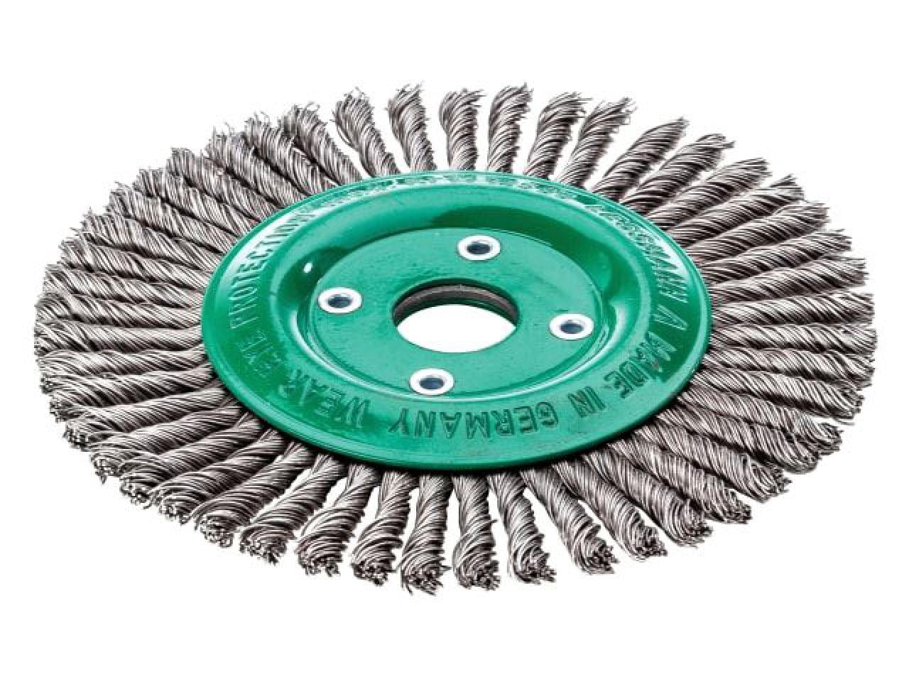 Lessmann - Pipeline Brush 48 Knots 178 x 22.2mm Bore Steel Wire