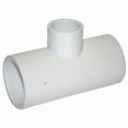 thumbnail image 1 of Lesso America 401-247, Plumbing, PVC Pipe Fitting, Reducing Tee, SCH40, 2×2×1/2", 1 of 3