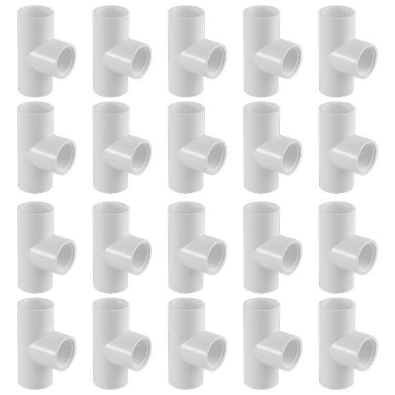 Lesso America 402-030 (20 Pack), Plumbing, PVC Pipe Fitting, Tee, SCH40, 3"